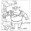 Shrek omalovánky č.1338