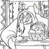 Sněhurka omalovánky č.1406
