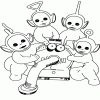 Teletubbies omalovánky č.1449