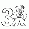 Číslice a písmenka omalovánky č.220