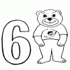 Číslice a písmenka omalovánky č.223