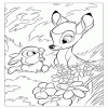 Bambi omalovánky č.30