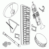 Hudební nástroje omalovánky č.585